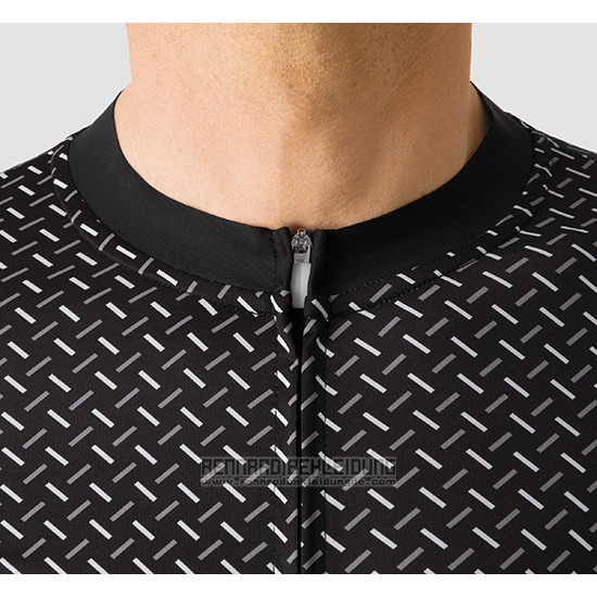 2019 Fahrradbekleidung La Passione Shwarz Trikot Kurzarm und Tragerhose